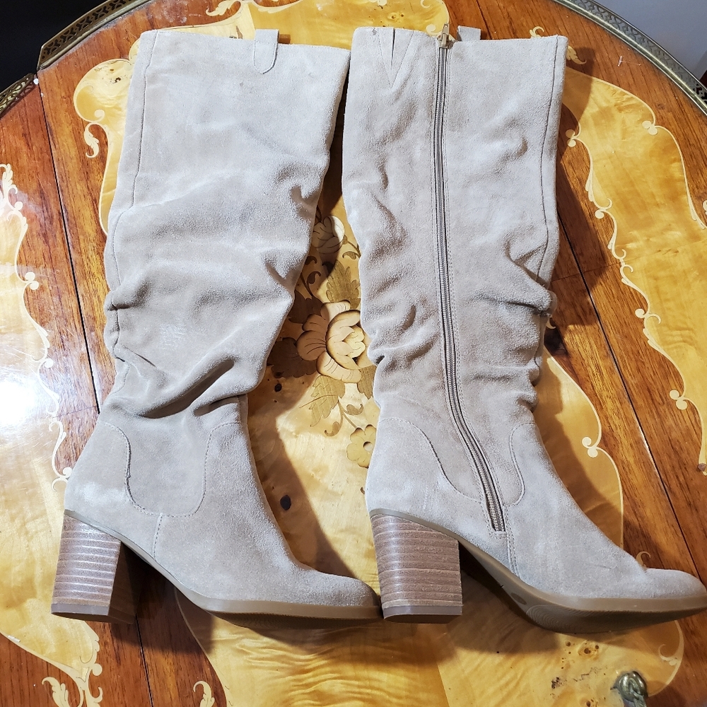 Levity Long Suede Boots